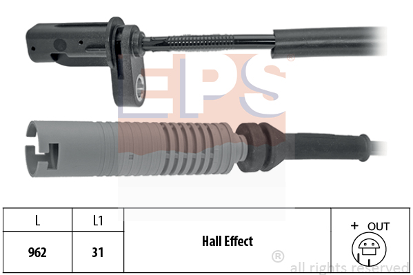 Czujnik ABS EPS 1.960.077