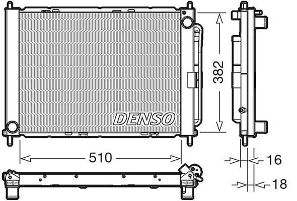 Zespół chłodnic DENSO DRM23104