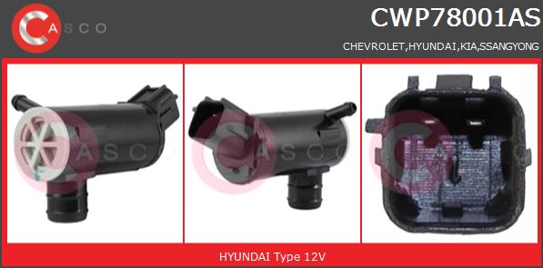 Pompka spryskiwacza CASCO CWP78001AS