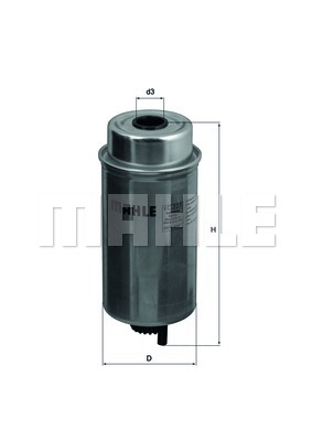 Filtr paliwa MAHLE KC 227