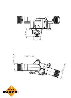Termostat NRF 725050