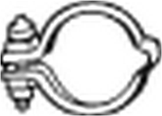 Obejma układu wydechowego BOSAL 254-240
