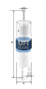 Filtr paliwa UFI 31.962.00