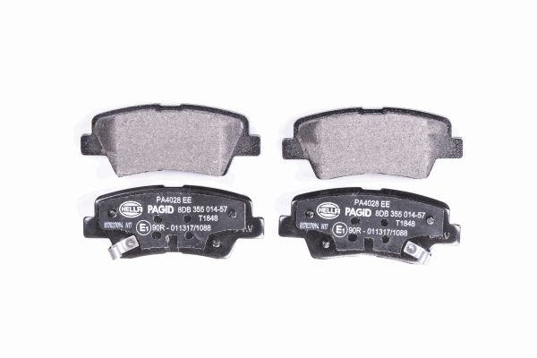 Klocki hamulcowe HELLA 8DB 355 014-571