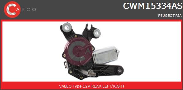 Silnik wycieraczek CASCO CWM15334AS