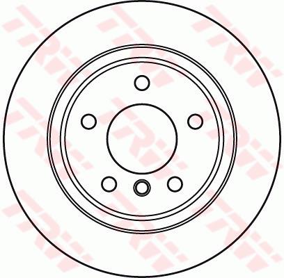 Tarcza hamulcowa TRW DF6033