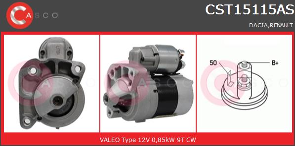 Rozrusznik CASCO CST15115AS