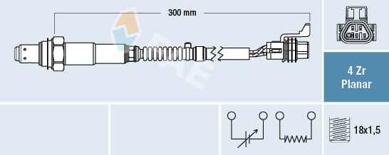 Sonda lambda FAE 77664
