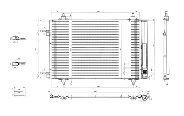 Skraplacz klimatyzacji HART 612 408