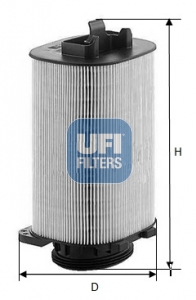 Filtr powietrza UFI 27.A92.00