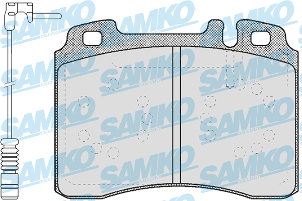 Klocki hamulcowe SAMKO 5SP423A