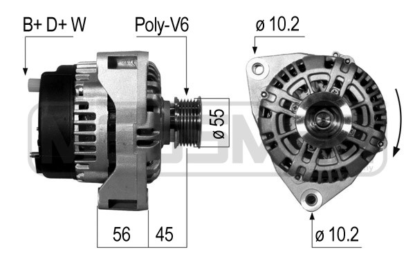 Alternator ERA 210052A