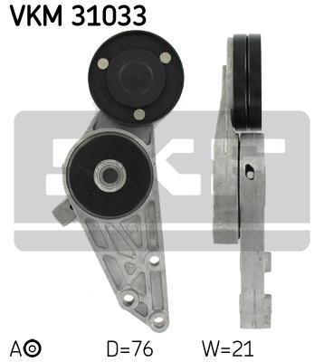 Rolka napinacza paska osprzętu SKF VKM 31033