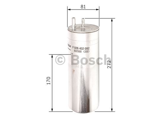 Filtr paliwa BOSCH F 026 402 092