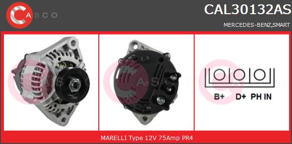 Alternator CASCO CAL30132AS