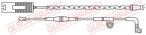 Czujnik zużycia klocków QUICK BRAKE WS 0222 A
