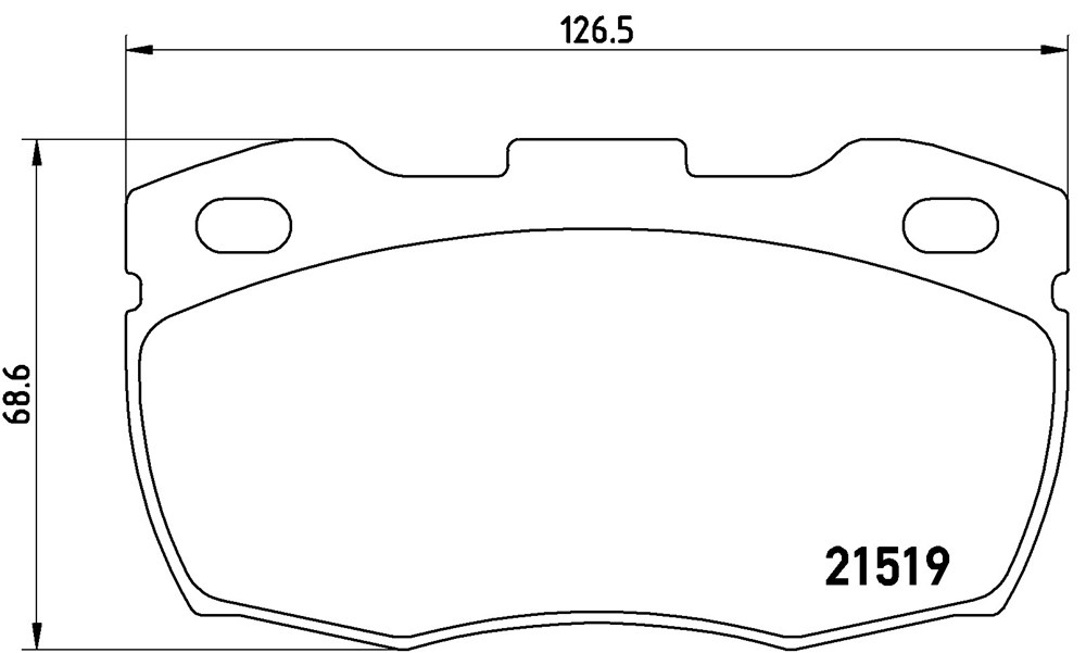 Klocki hamulcowe BREMBO P 44 015