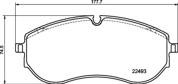 Klocki hamulcowe BREMBO P 85 179