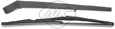 Pióro wycieraczki METALCAUCHO 68046