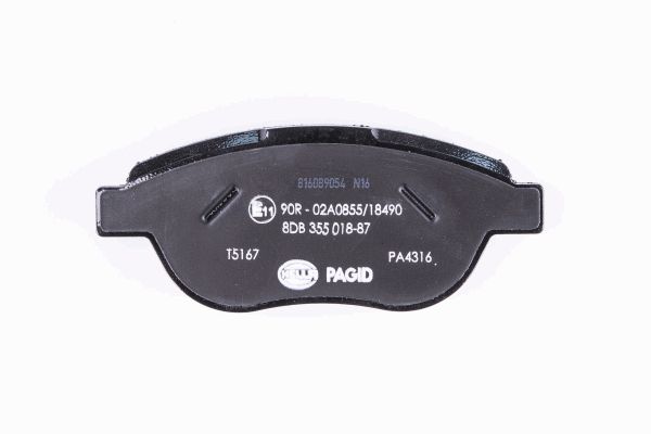 Klocki hamulcowe HELLA 8DB 355 018-871