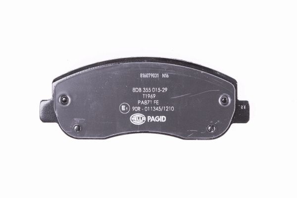 Klocki hamulcowe HELLA 8DB 355 015-291