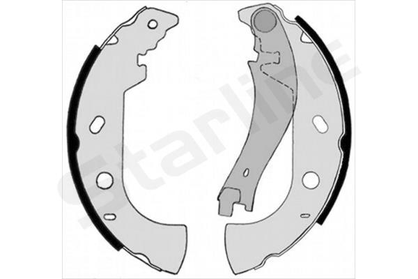 Zestaw szczęk hamulcowych STARLINE BC 07250