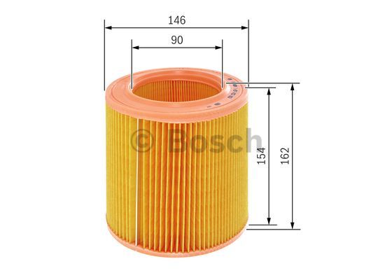 Filtr powietrza BOSCH 1 457 433 652