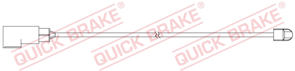 Czujnik zużycia klocków QUICK BRAKE WS 0328 A