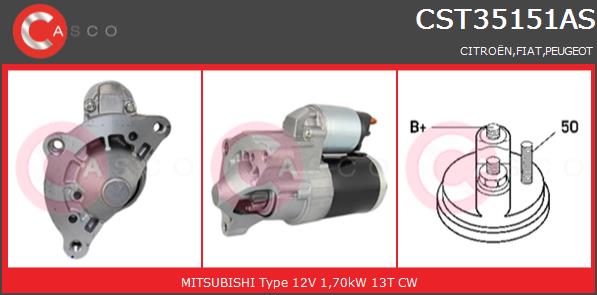 Rozrusznik CASCO CST35151AS