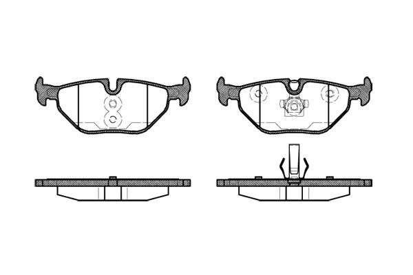 Klocki hamulcowe REMSA 0265.40