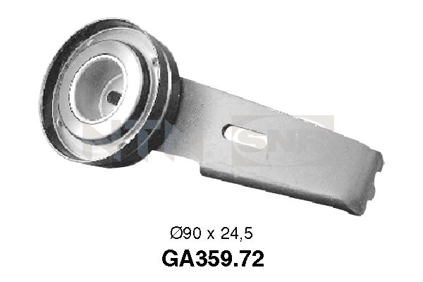 Rolka napinacza paska osprzętu SNR GA359.72