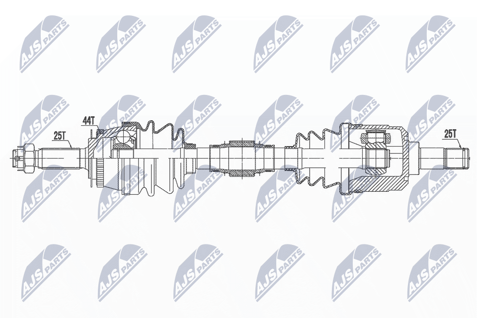 Wał napędowy NTY NPW-HY-593