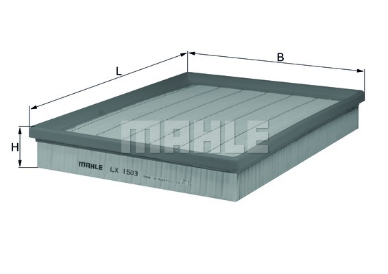 Filtr powietrza MAHLE LX 1503