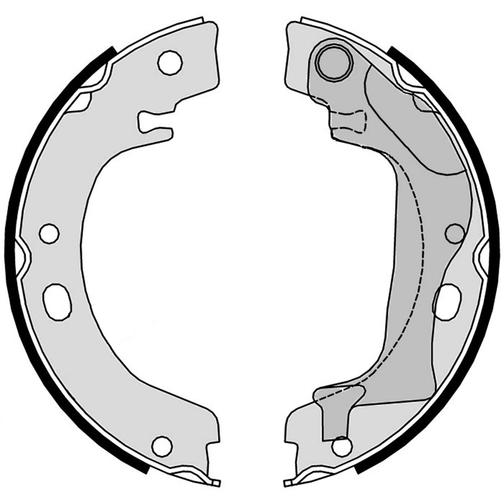 Zestaw szczęk hamulcowych BREMBO S 83 560