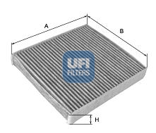 Filtr kabinowy UFI 54.288.00