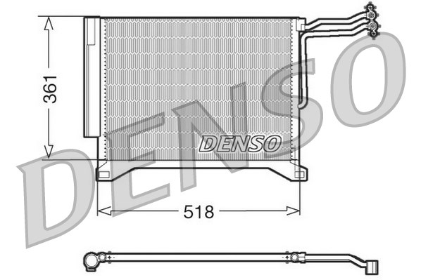 Skraplacz klimatyzacji DENSO DCN05100