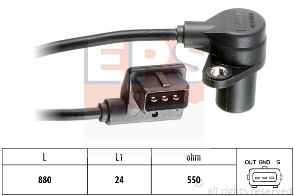 Czujnik położenia wału EPS 1.953.158