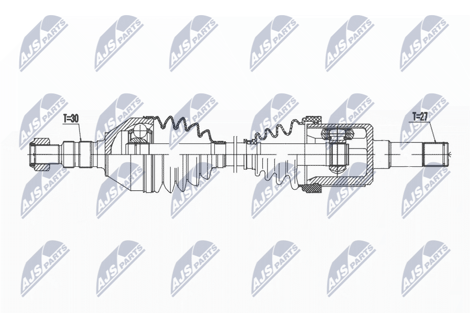 Wał napędowy NTY NPW-PL-143