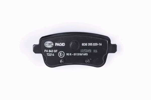 Klocki hamulcowe HELLA 8DB 355 020-161