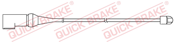 Czujnik zużycia klocków QUICK BRAKE WS 0368 A