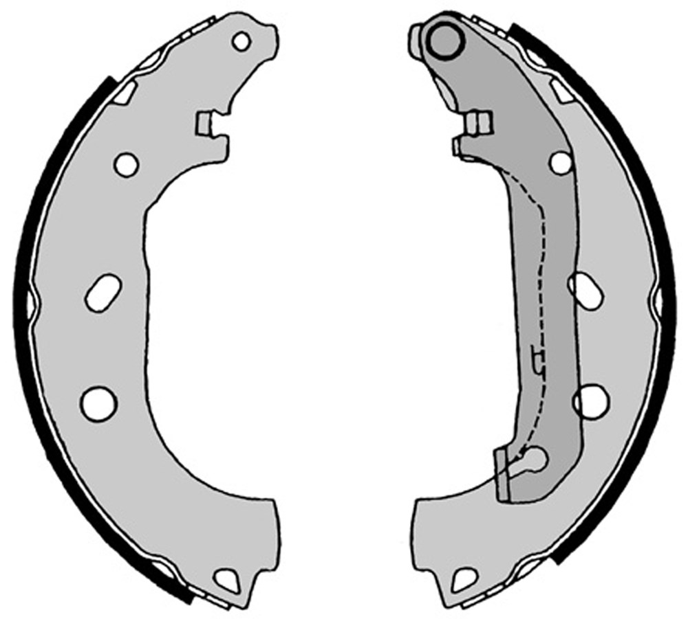 Szczęki hamulcowe BREMBO S 24 539