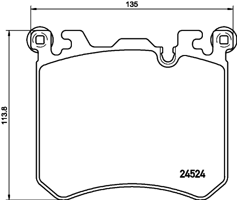 Klocki hamulcowe HELLA PAGID 8DB 355 020-431