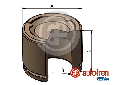 Tłoczek zacisku hamulcowego AUTOFREN SEINSA D025593