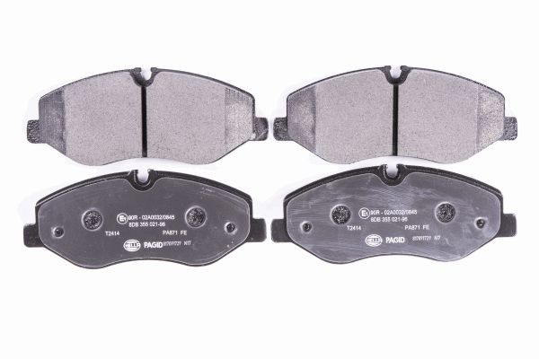 Klocki hamulcowe HELLA 8DB 355 021-961
