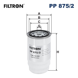 Filtr paliwa FILTRON PP 875/2
