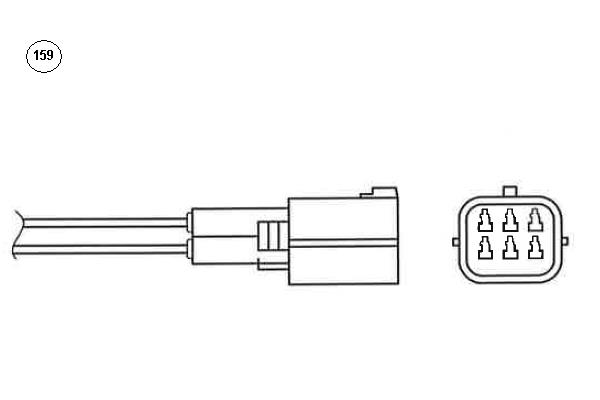 Sonda lambda NGK 93269