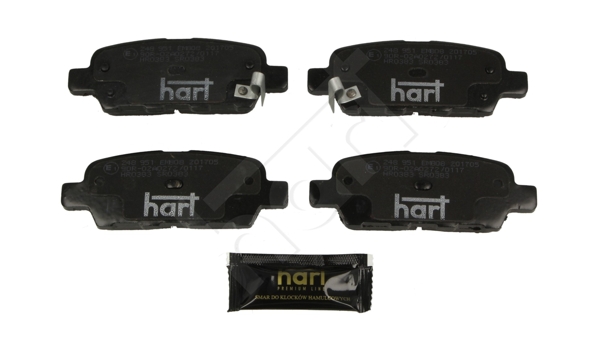 Klocki hamulcowe HART 248 951