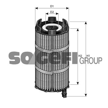 Filtr oleju PURFLUX L456