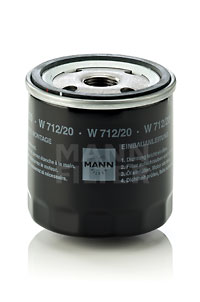 Filtr oleju MANN-FILTER W 712/20
