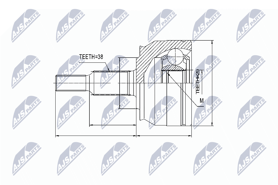 Moduł rury wlotowej NTY BKS-BM-033